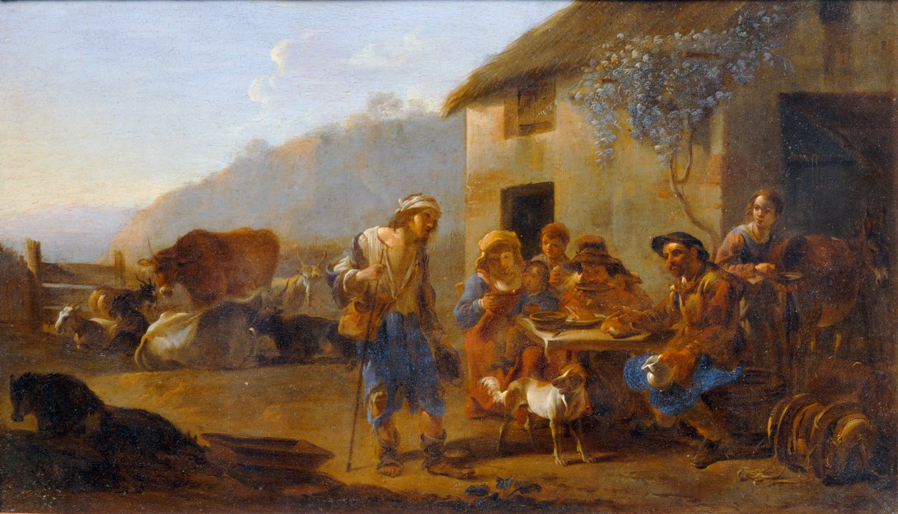 Il mendicante ... da Jan van Bike Miel
