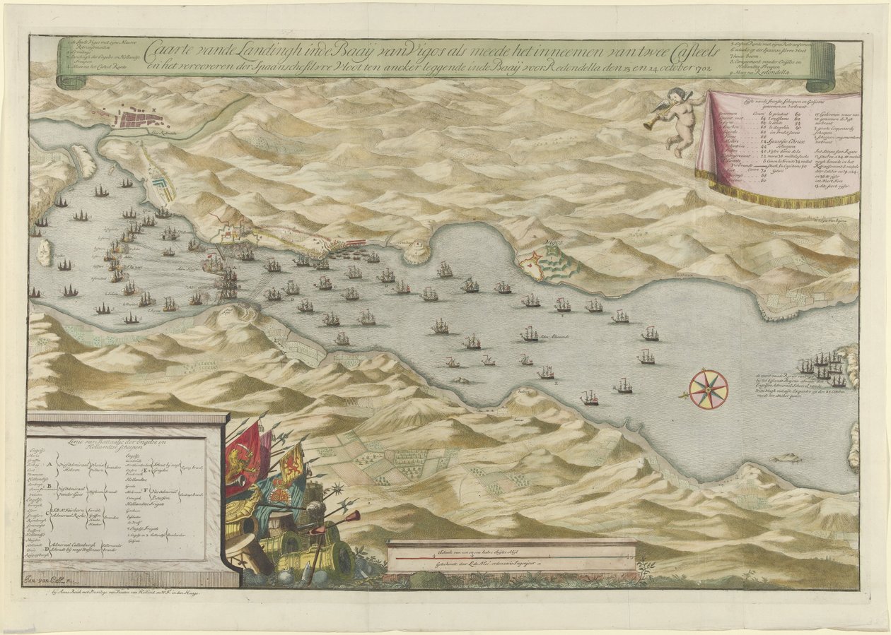 Battaglia navale nella baia di Vigo e la conquista della flotta d