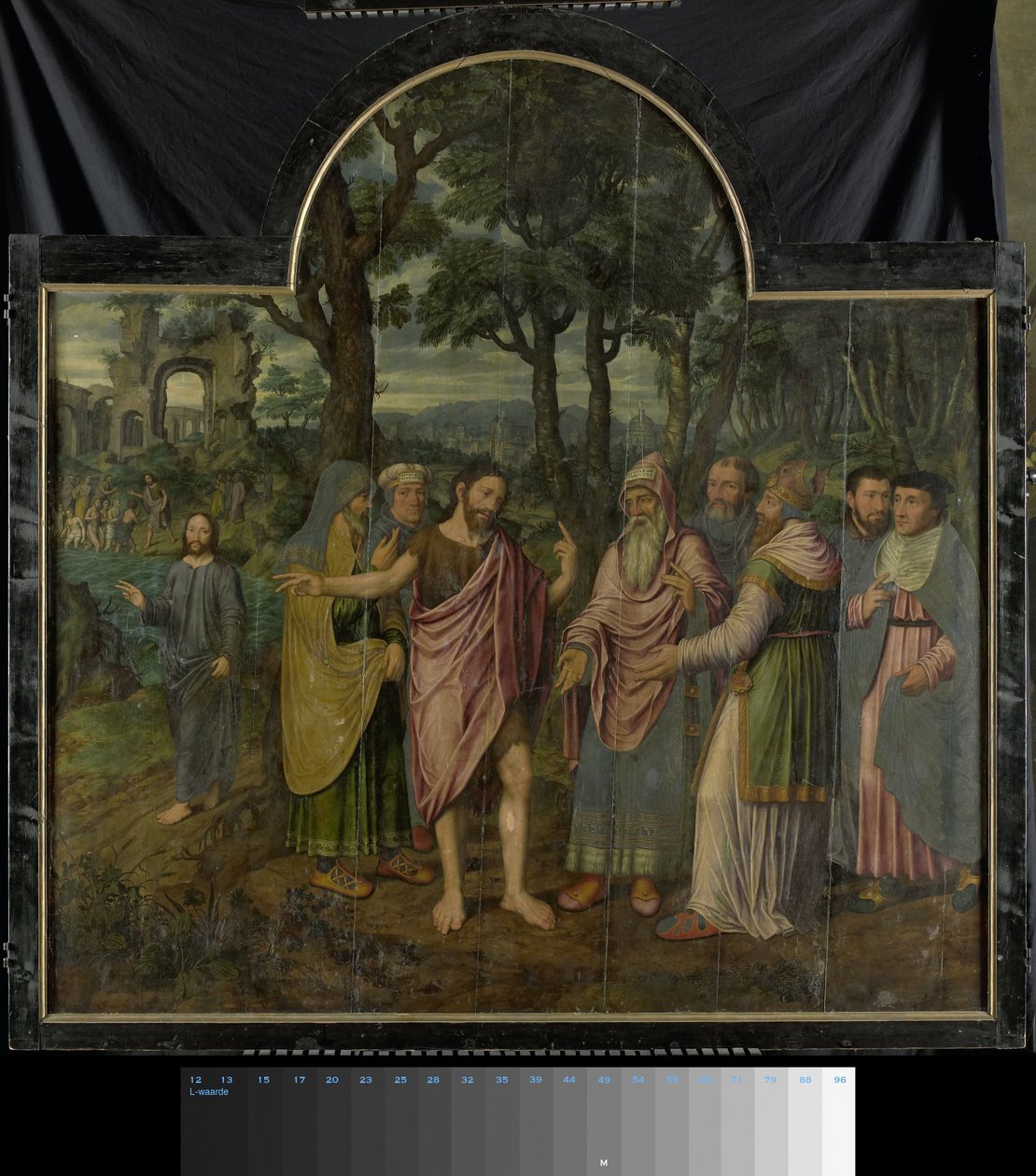 Trittico con Scene della Vita di San Giovanni Battista da Jan van Coninxloo (II)