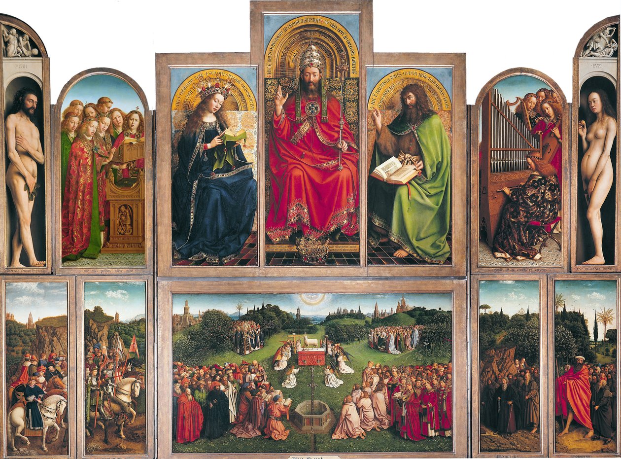Polittico di Gand da Jan van Eyck
