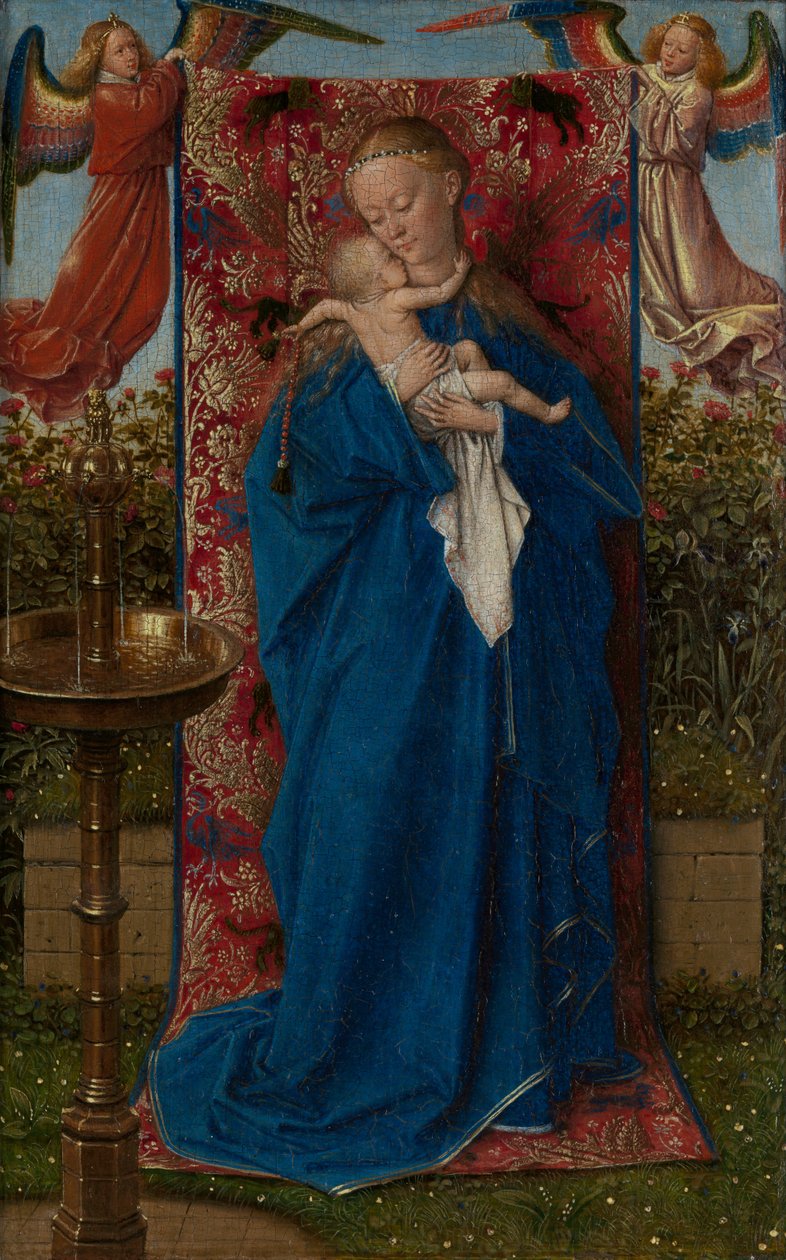 Madonna alla fontana da Jan van Eyck