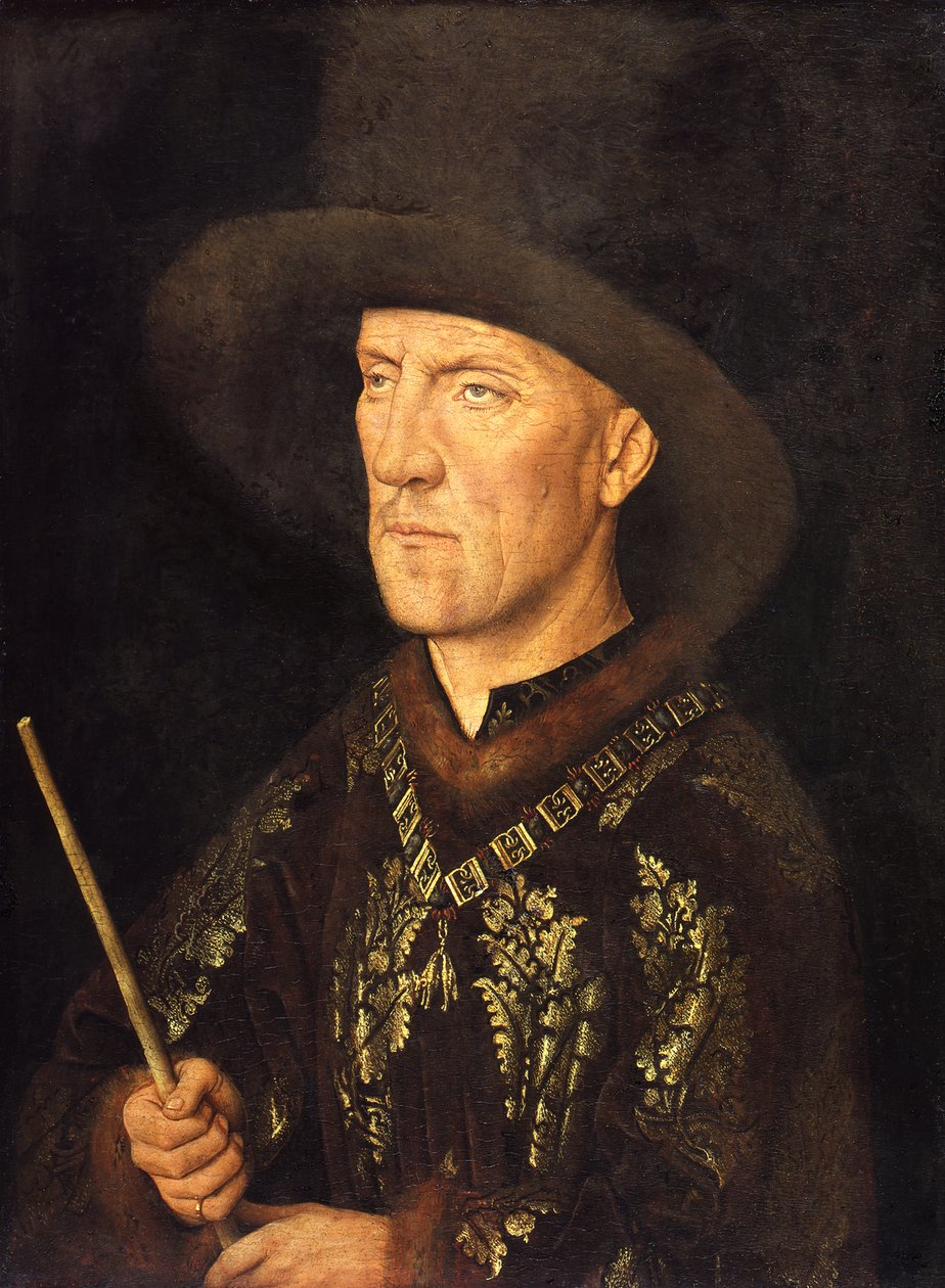Ritratto di Baldovino di Lannoy da Jan van Eyck