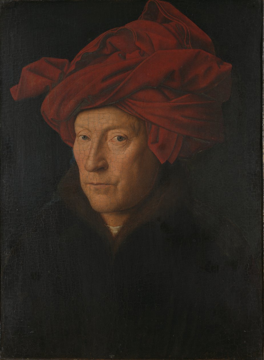 Ritratto di uomo (autoritratto) da Jan van Eyck