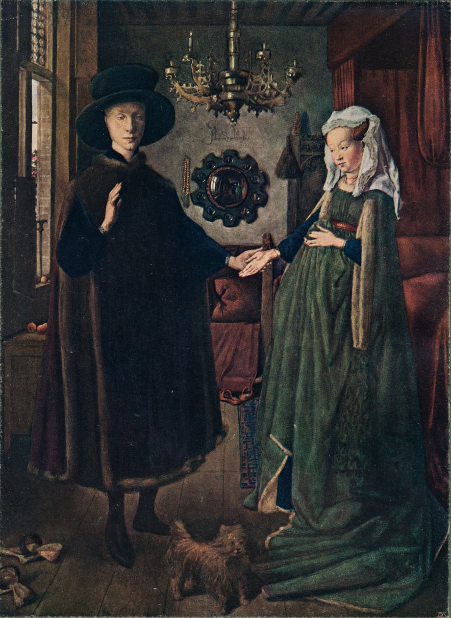 Il ritratto dei coniugi Arnolfini da Jan van Eyck