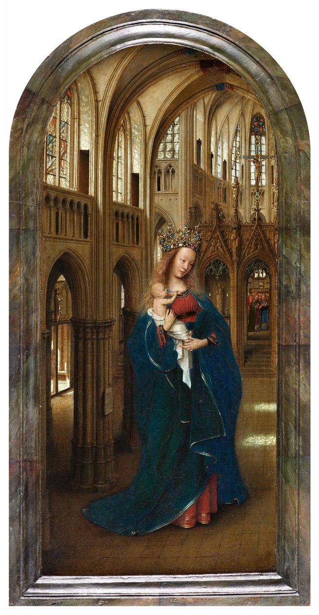 La Madonna nella chiesa da Jan van Eyck
