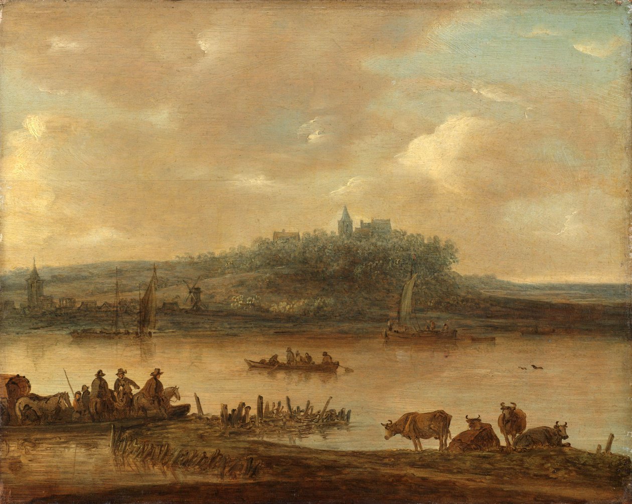Veduta del Reno e dell