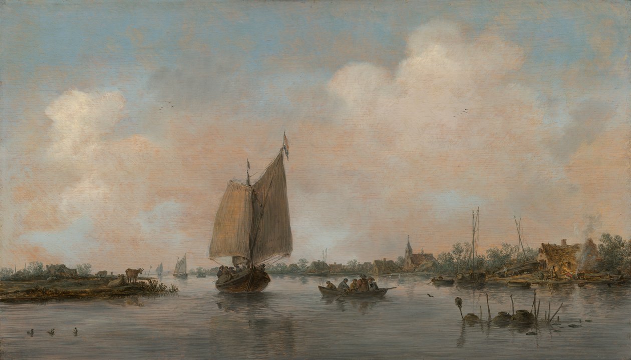 Riverview da Jan van Goyen