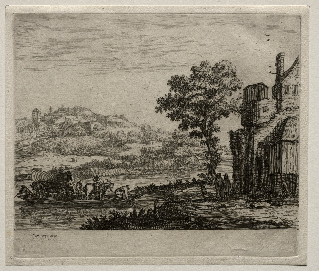 Il traghetto da Jan van Goyen