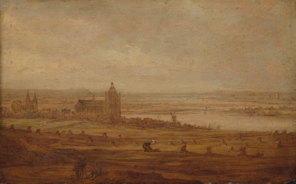 Veduta di Arnhem da Jan van Goyen