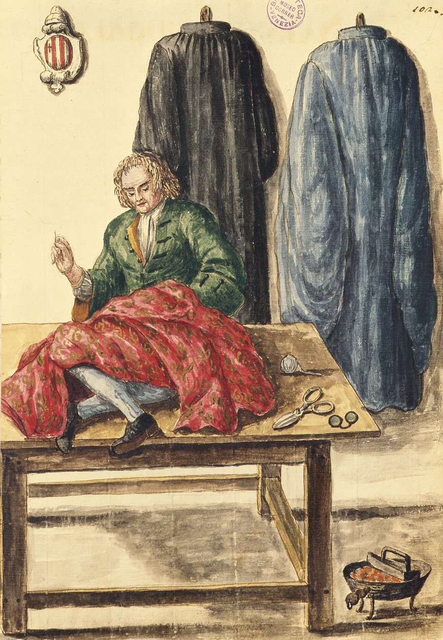 Un sarto veneziano da Jan van Grevenbroeck
