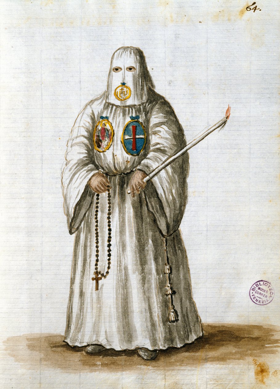 Abiti della Confraternita di San Bernardo di Siena da Jan van Grevenbroeck