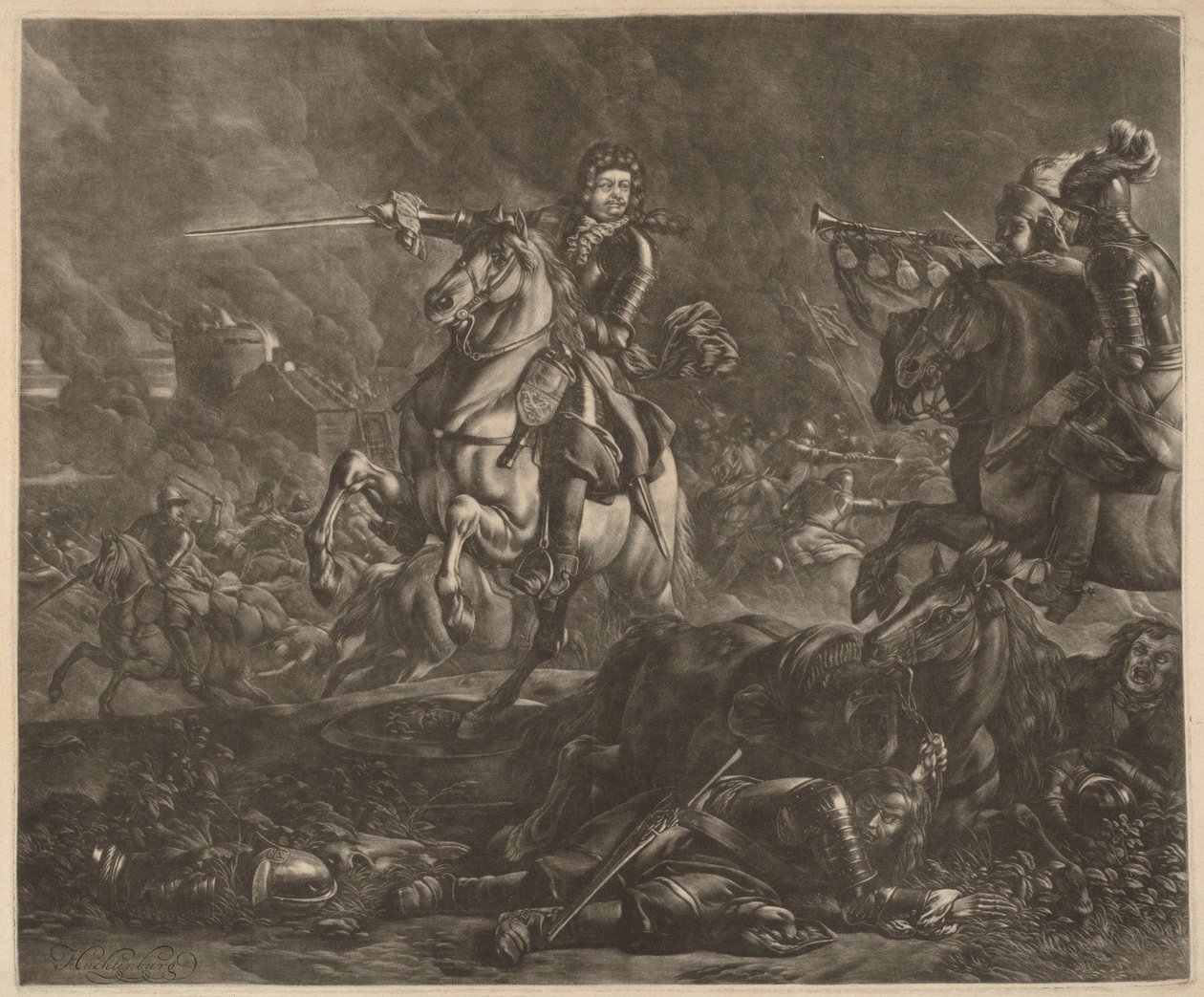 Un Generale a Cavallo (Carlo di Lorena) da Jan van Huchtenburgh