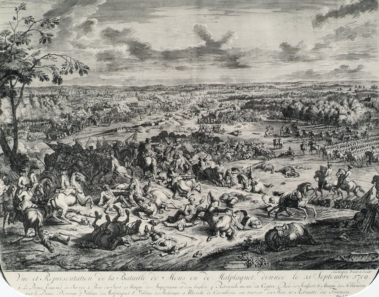 La battaglia di Malplaquet l