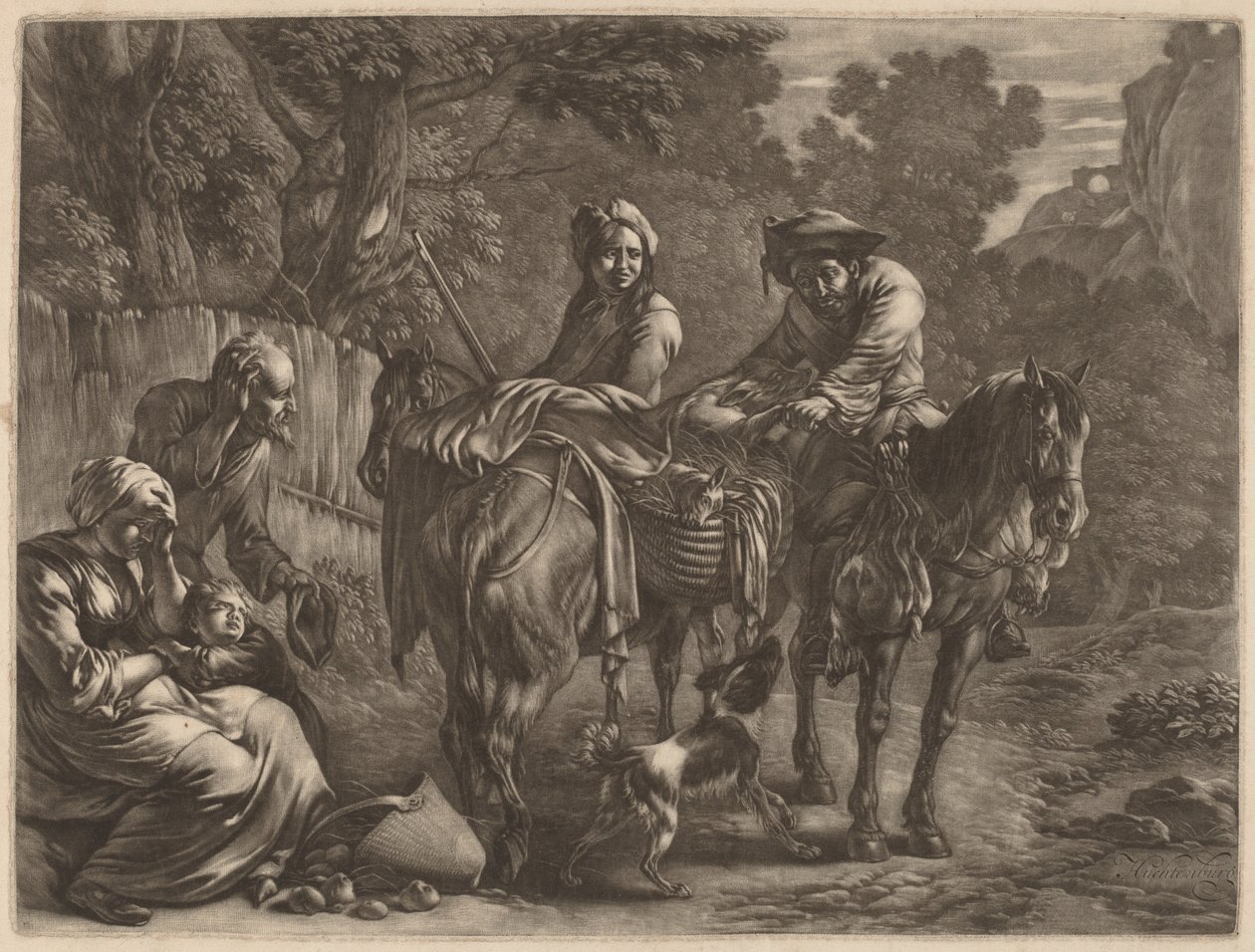 Briganti a cavallo da Jan van Huchtenburgh