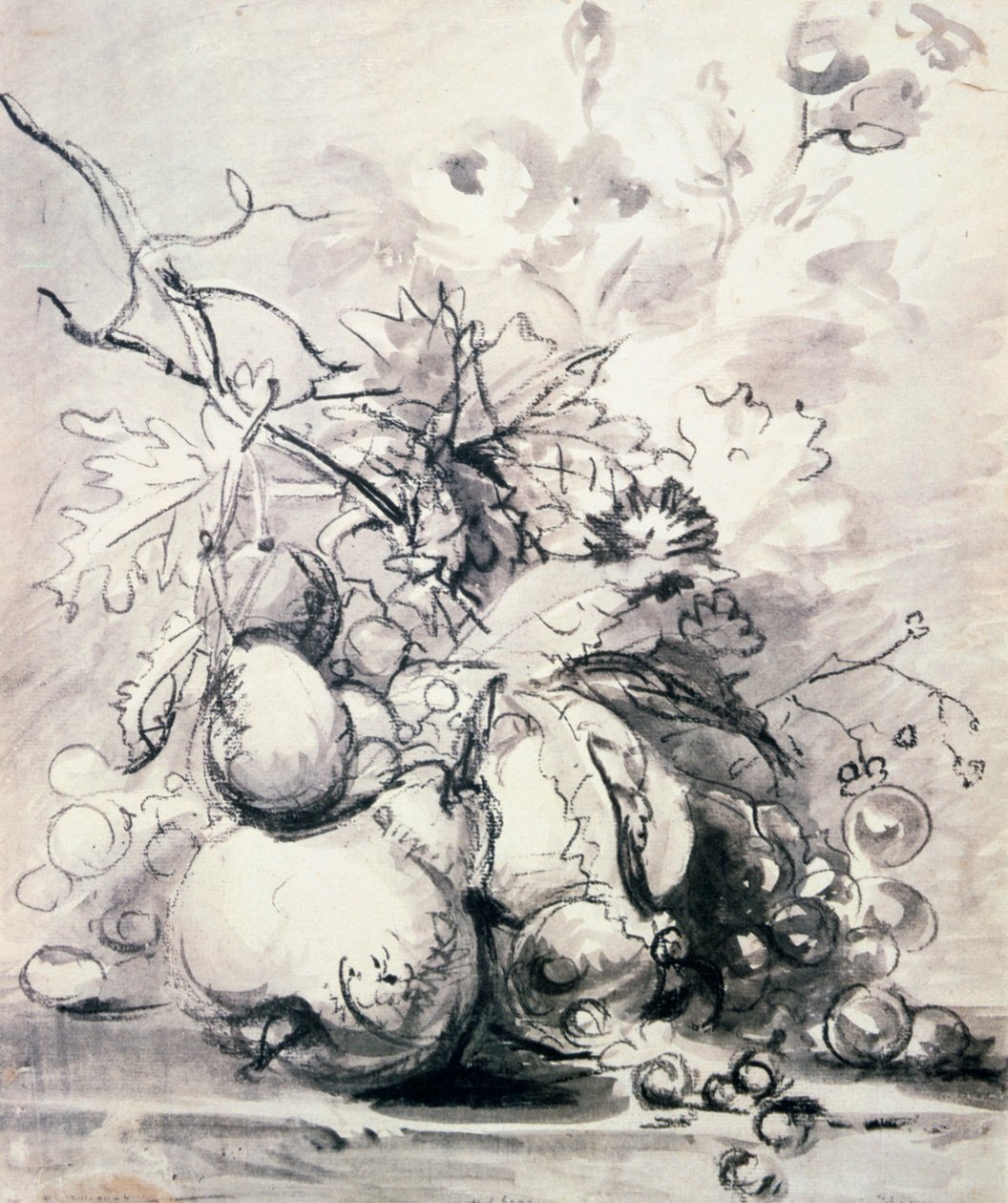 Natura morta di frutta, 1700 - 1749 da Jan van Huysum