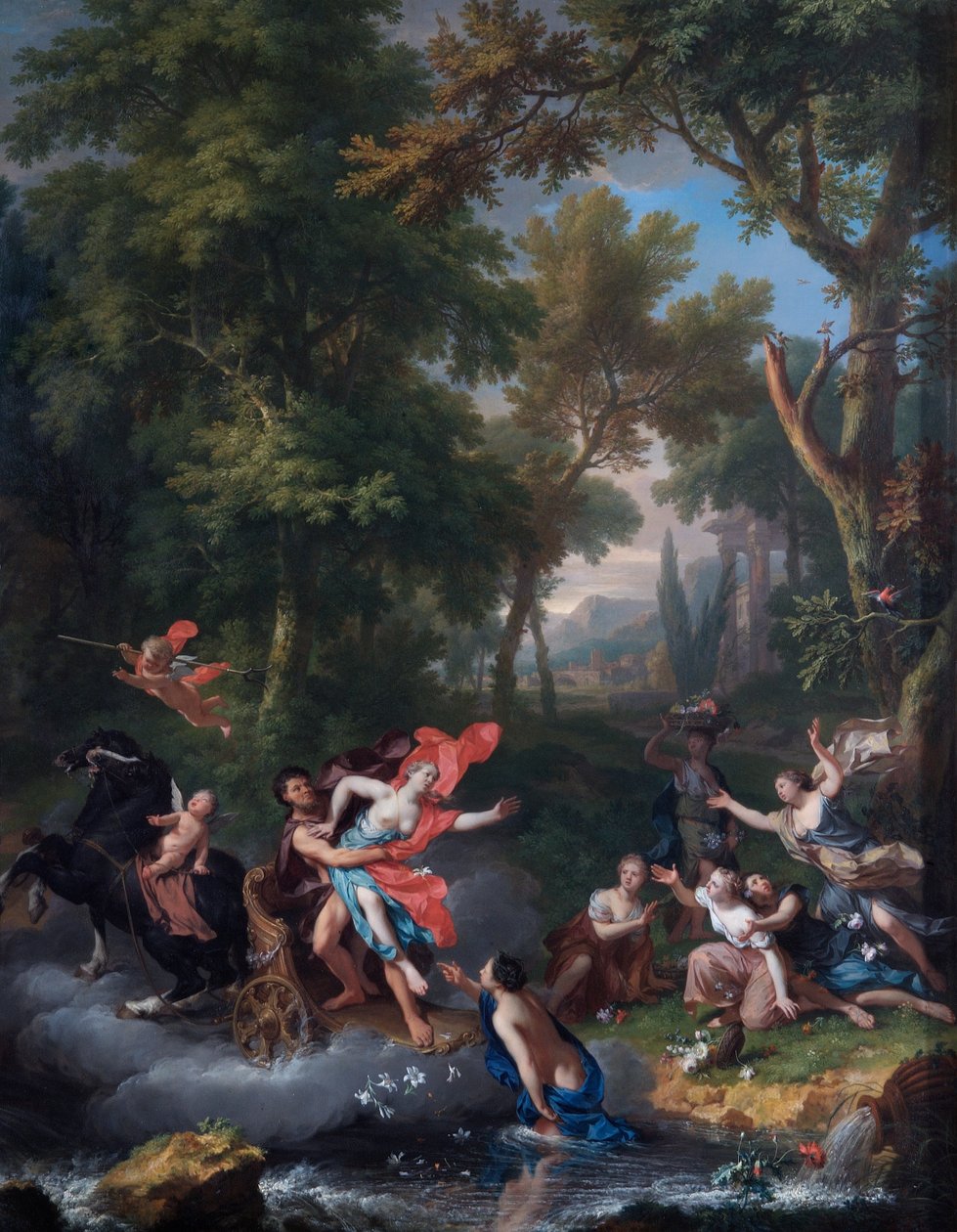 Il ratto di Proserpina da Jan van Huysum