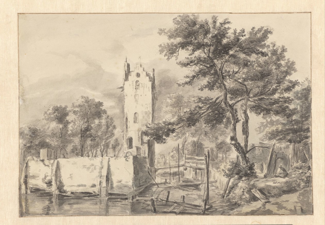Veduta del maniero di Kostverloren sull