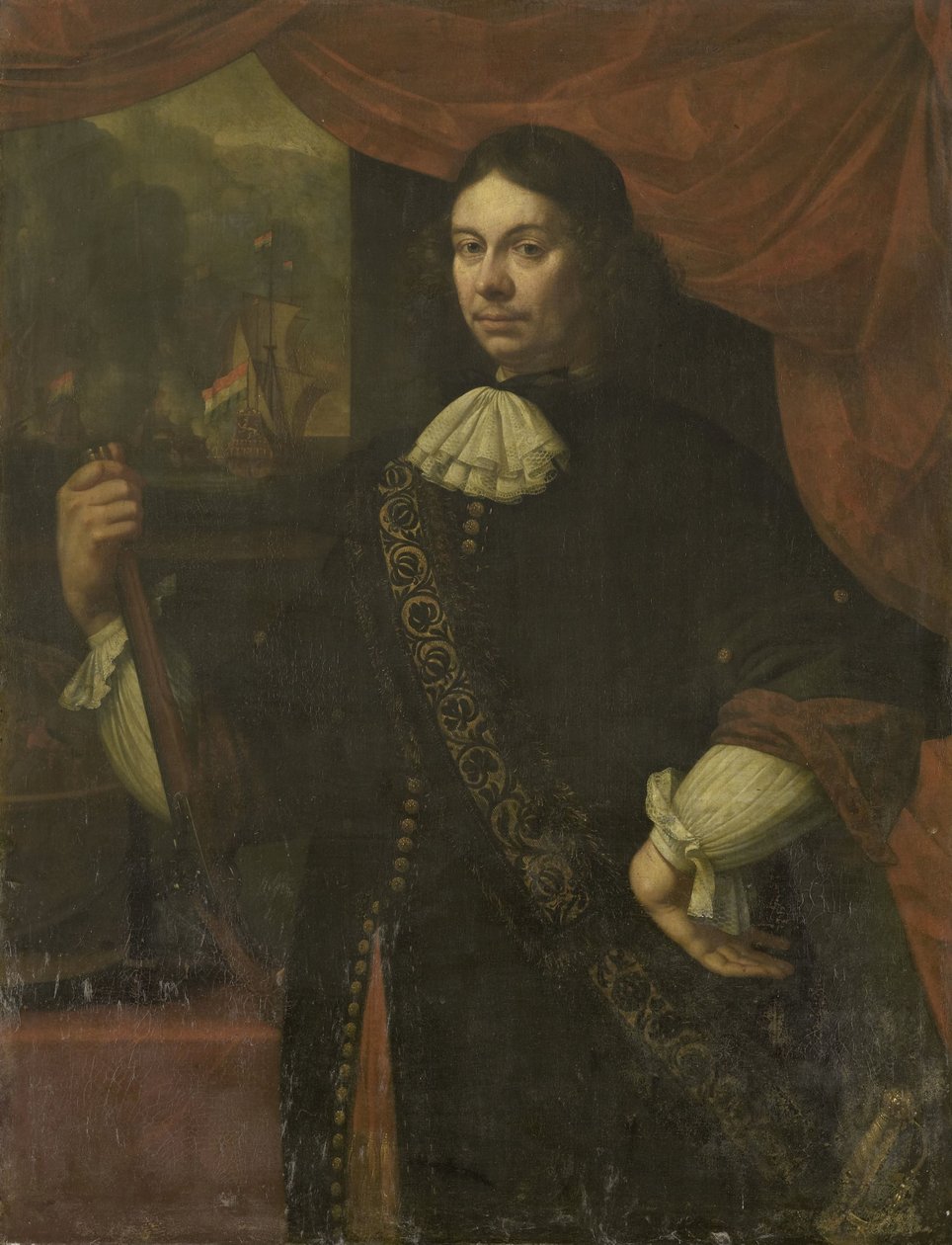Ritratto di Cornelis Jacobsz de Boer, Capitano della Marina da Jan van Neck