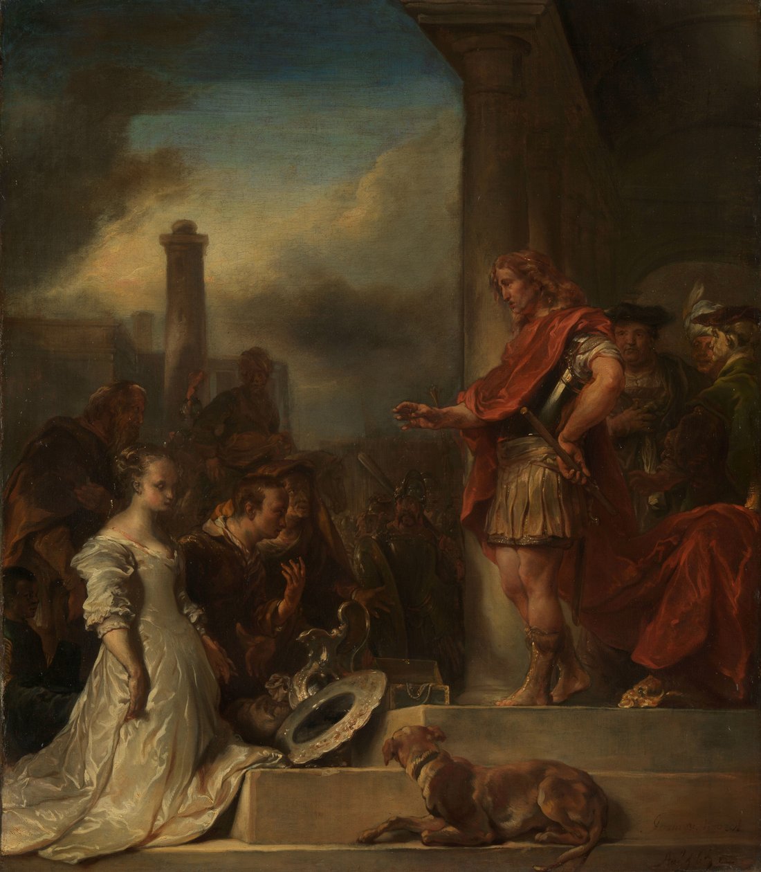 La continenza di Scipione da Jan van  Noordt