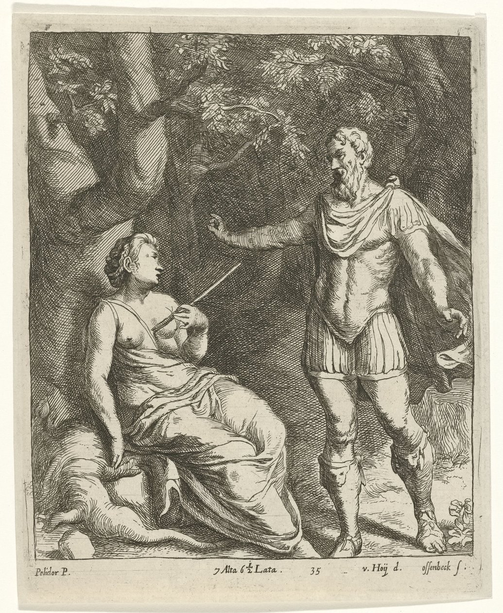 Cefalo e Procri da Jan van Ossenbeeck