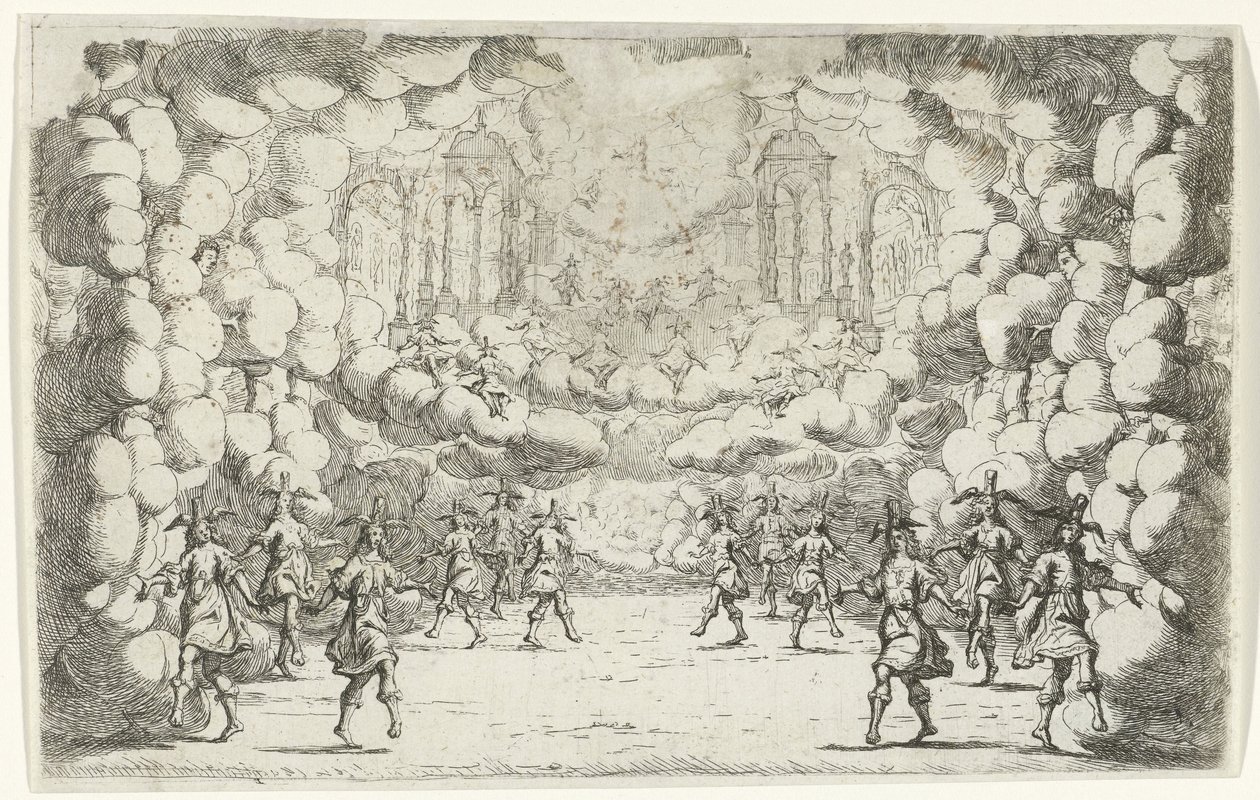 Il palazzo delle nuvole del Tempo da Jan van Ossenbeeck
