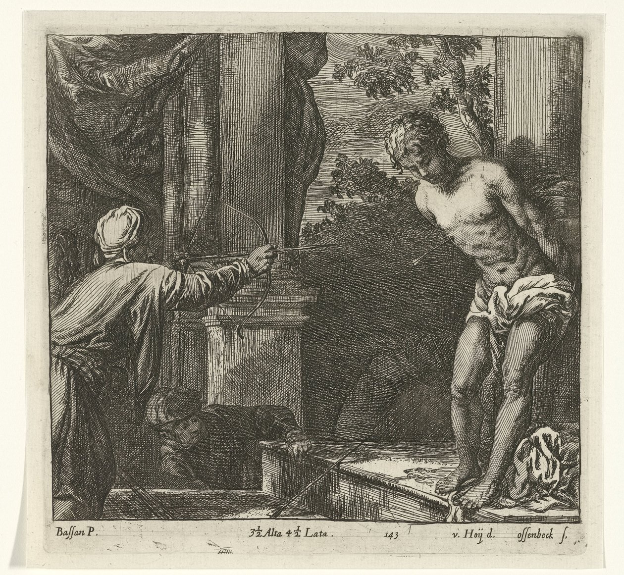 Martirio di San Sebastiano da Jan van Ossenbeeck