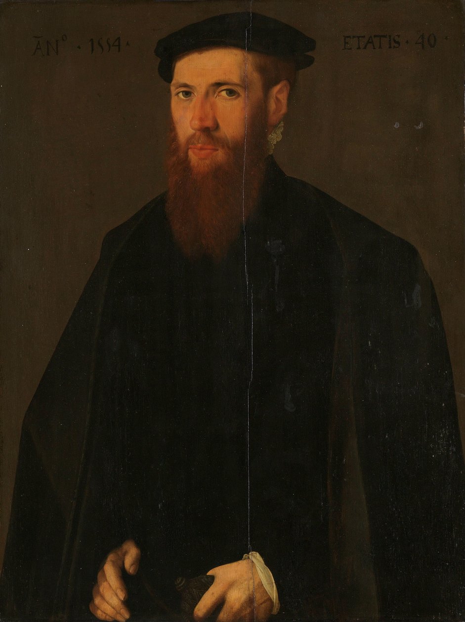 Ritratto di Willem van Lokhorst (1514-64) da Jan van Scorel (copy after)