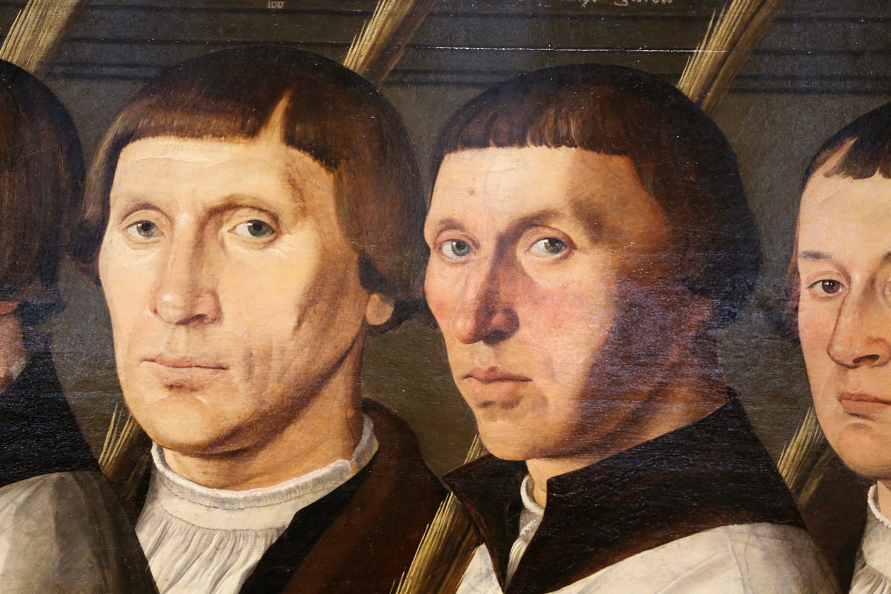 Ritratto di gruppo dei pellegrini di Gerusalemme da Jan van Scorel