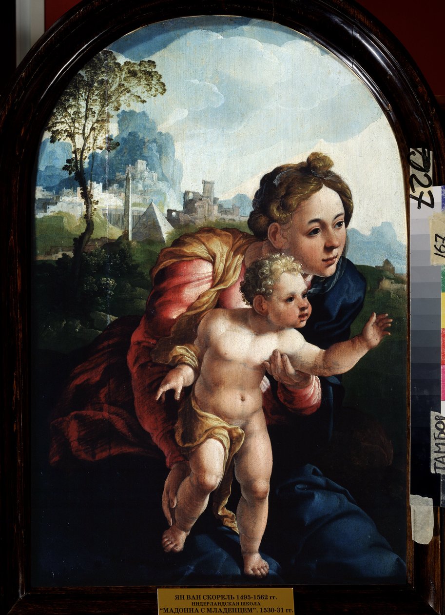 La Vergine e il Bambino da Jan van Scorel