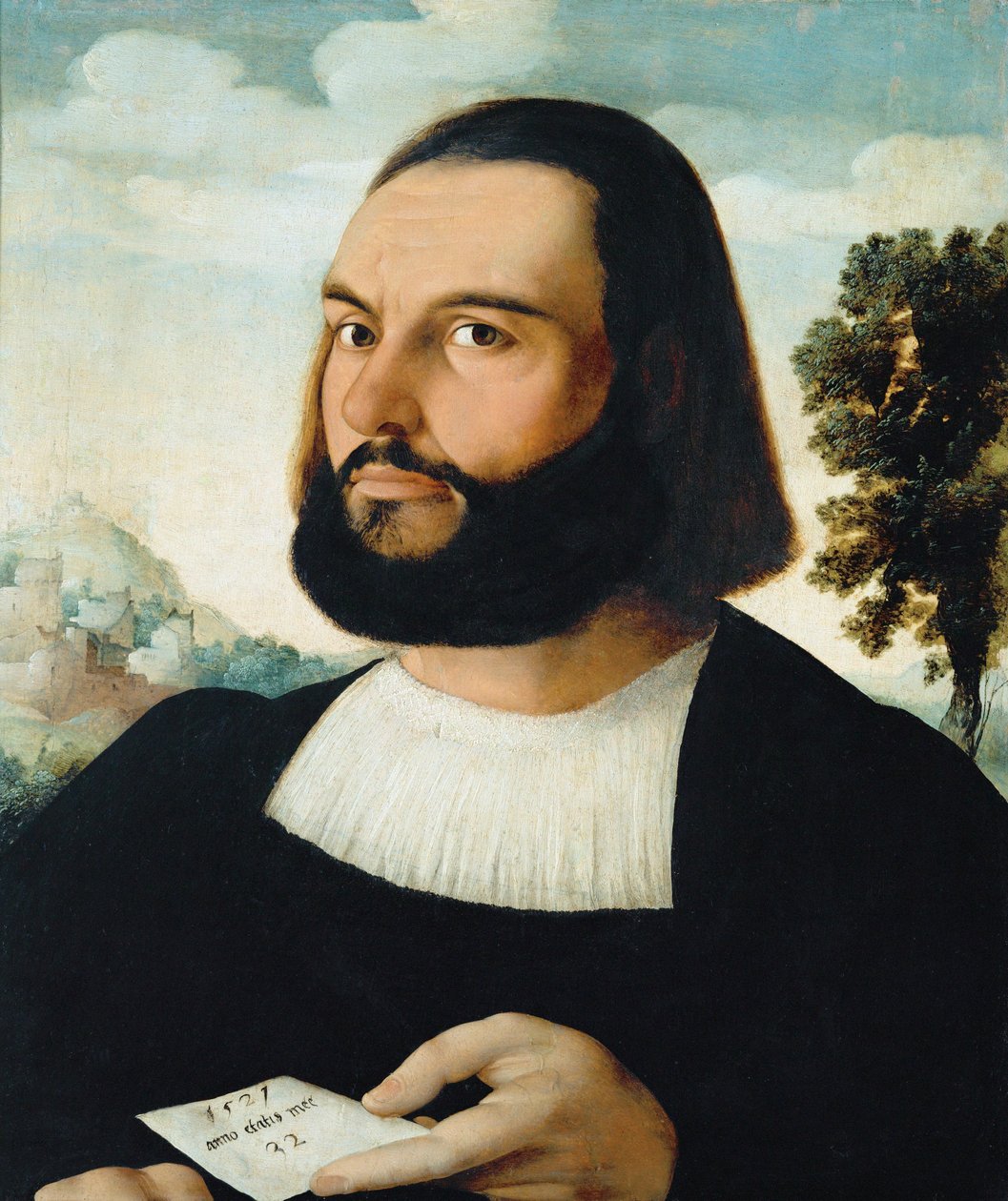 Ritratto di un uomo ... da Jan van Scorel
