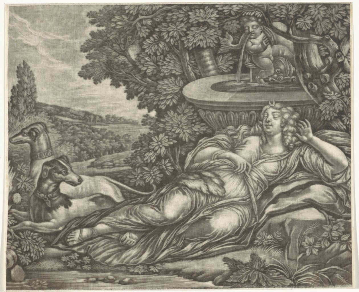 Diana addormentata da Jan van Somer (possibly)