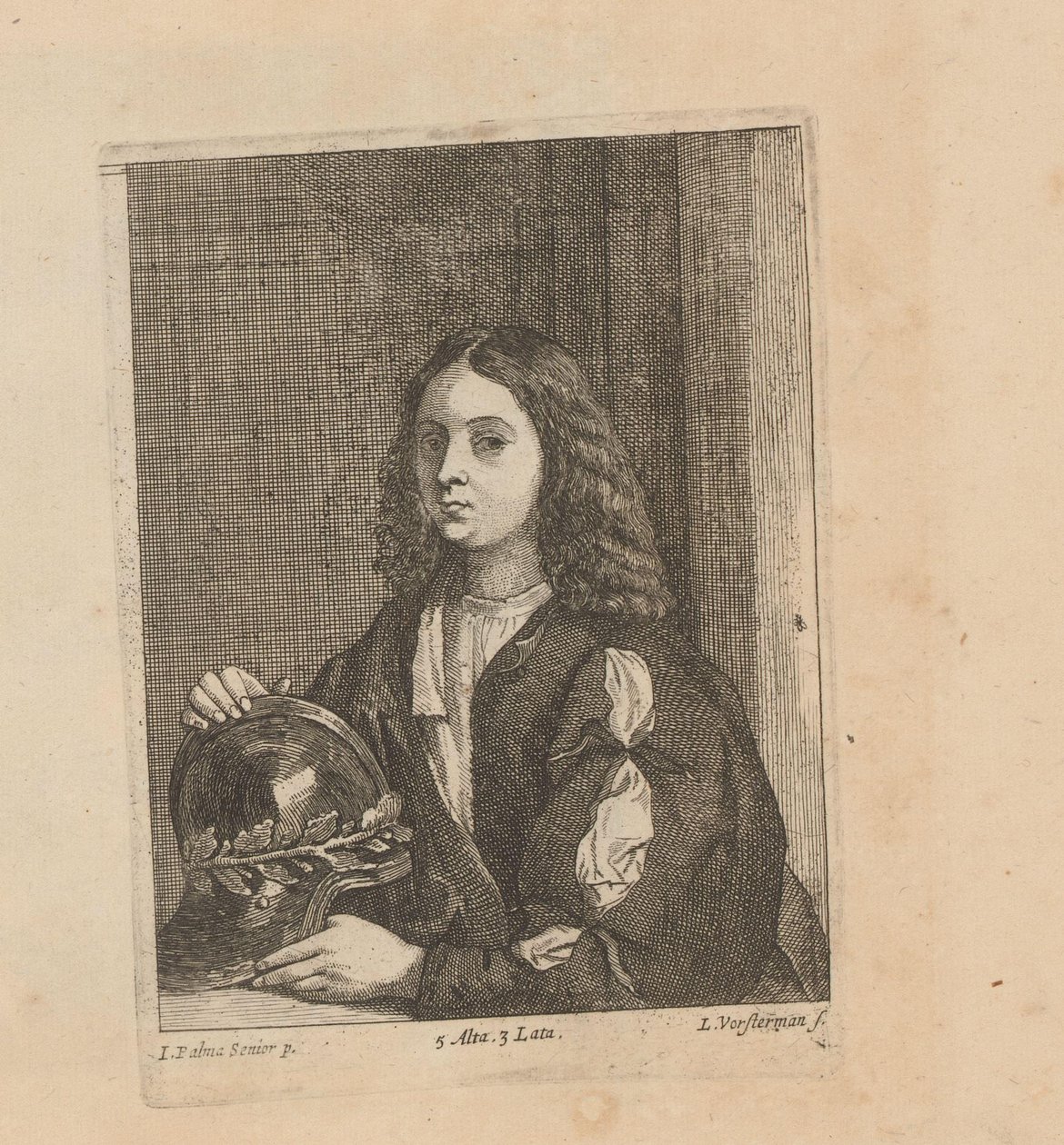 Ritratto di un uomo sconosciuto con berretto da Jan van Troyen