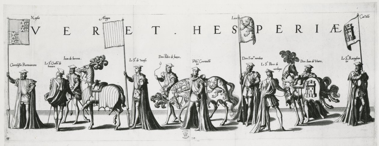Stemma di Castiglia e León al corteo funebre dell