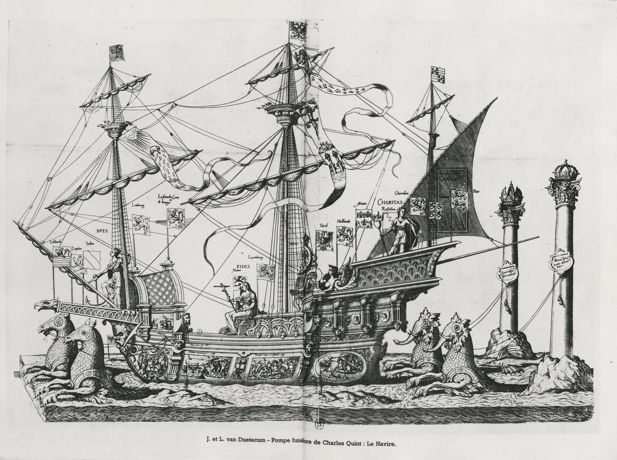 Vascello trionfale al corteo funebre dell