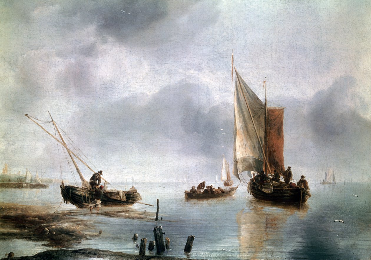 Una piccola nave in aria leggera e un