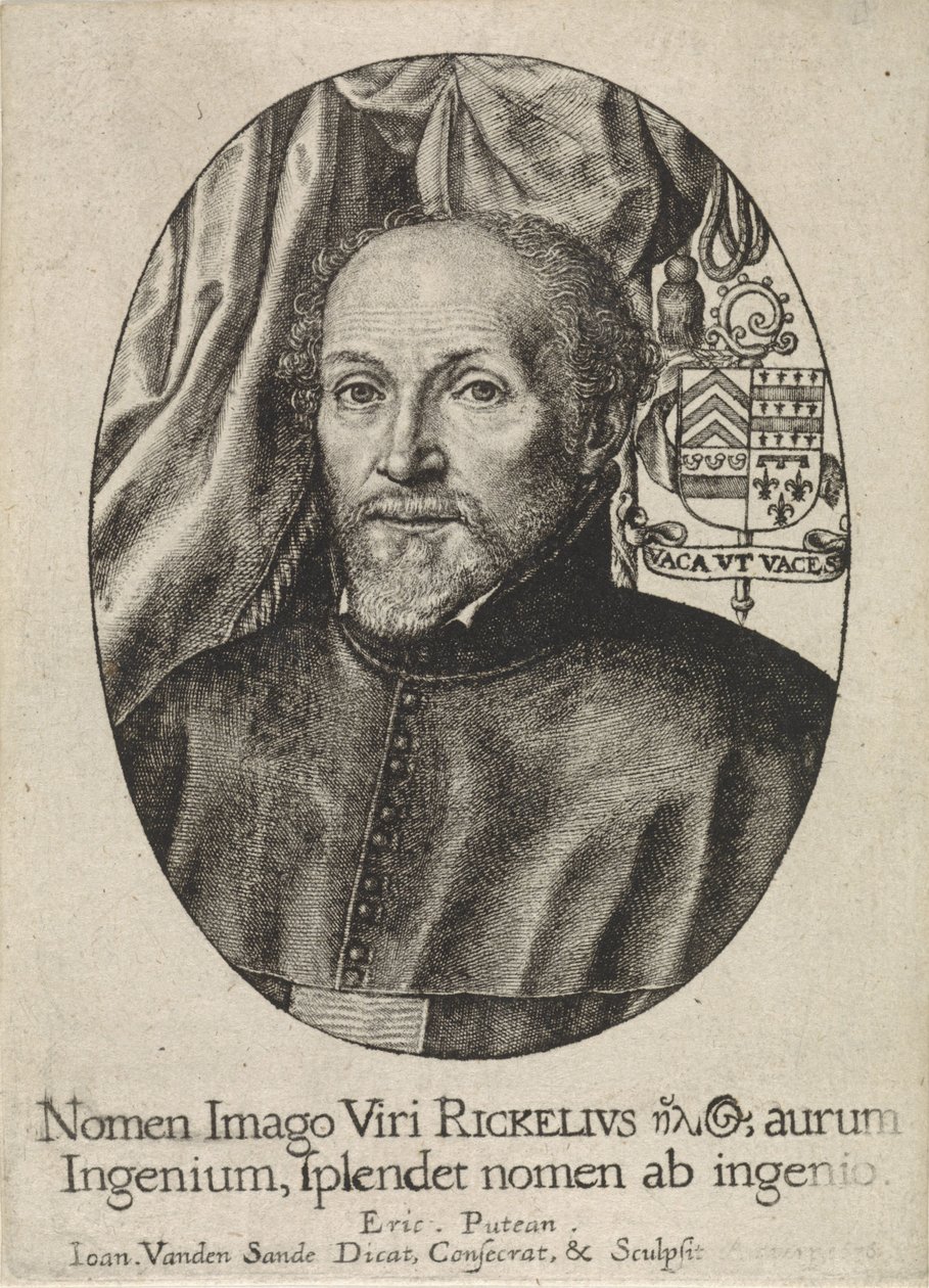 Ritratto del teologo Dionysius Ryckel da Jan van de Sande