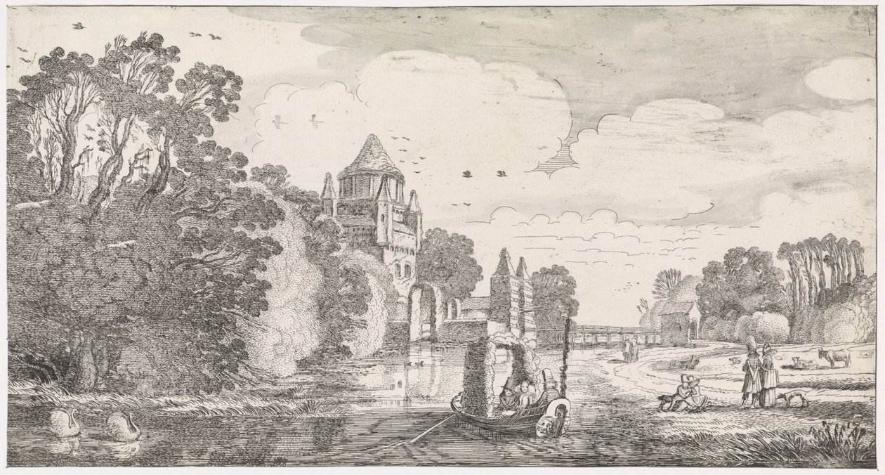 Piccola Porta di Legno ad Haarlem da Jan van de Velde (II)