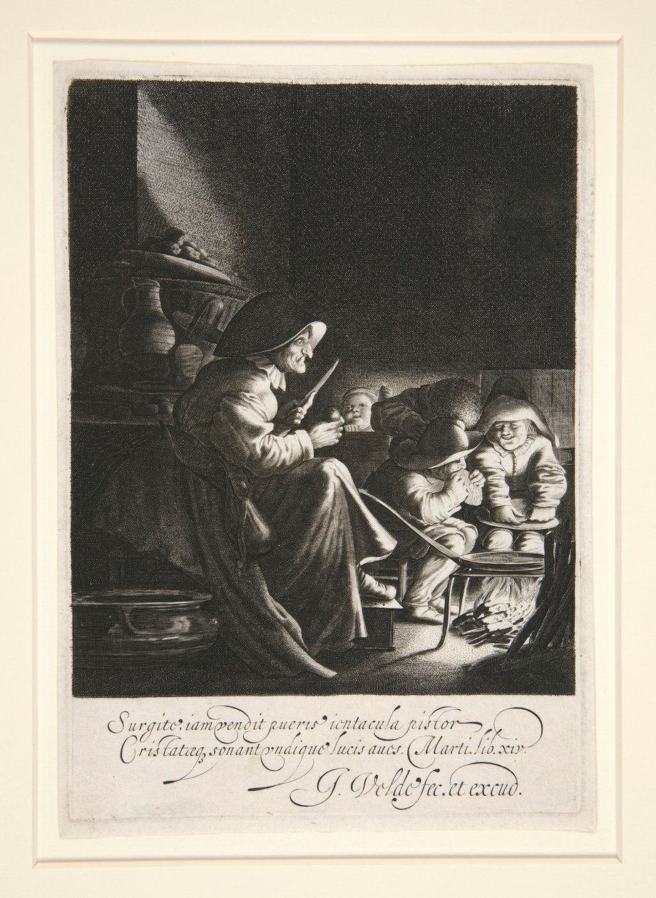 La Donna delle Frittelle da Jan van de Velde II