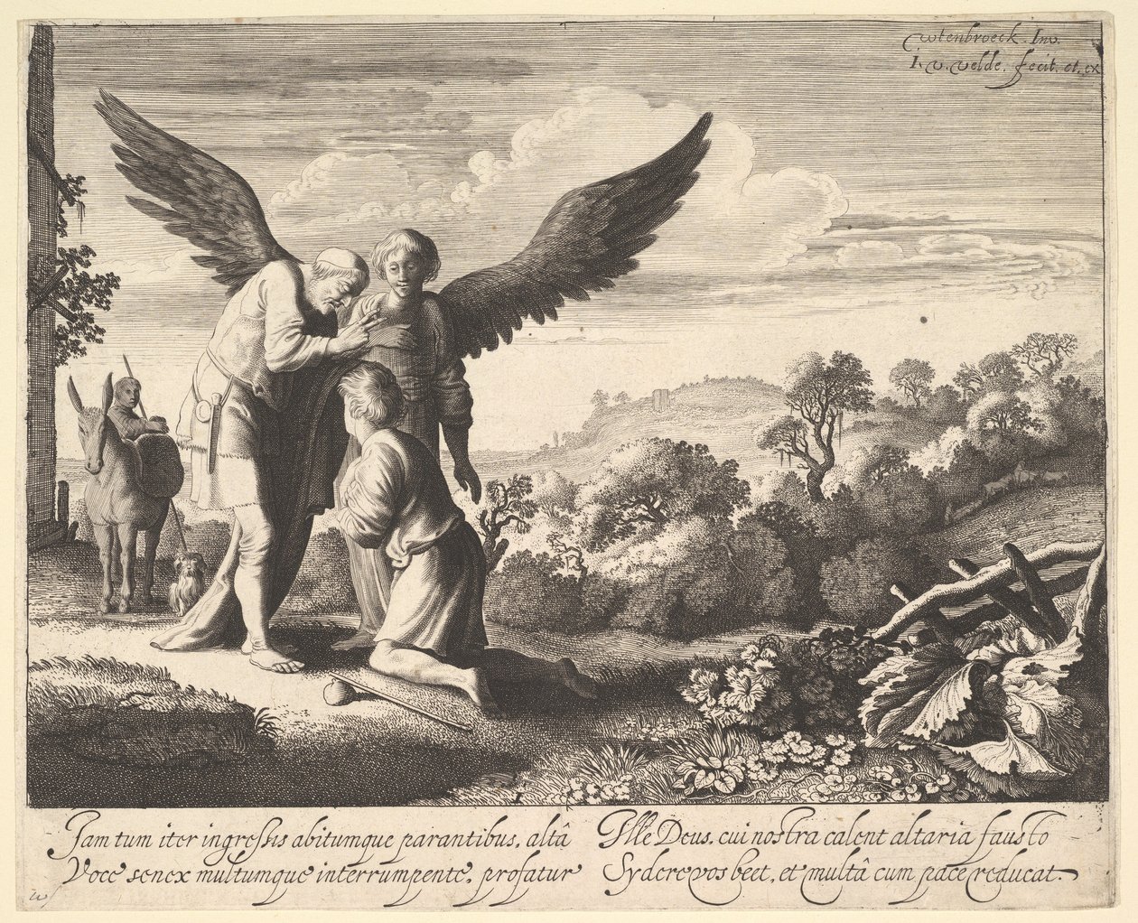 Tobia benedetto dal cieco Tobia da Jan van de Velde II