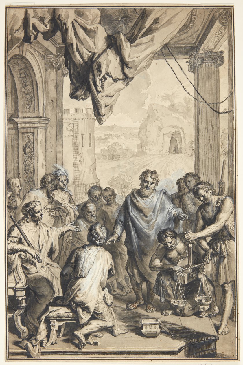 Scena antica(?) da Jan van den Hoecke