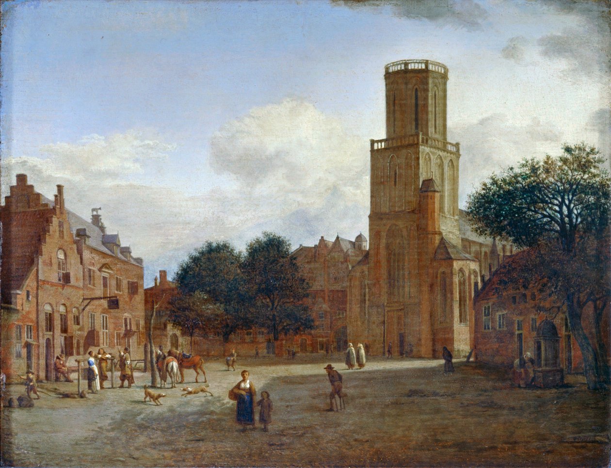 Chiesa di Santa Aldegonda a Emmerich - ... da Jan van der (manner of) Heyden