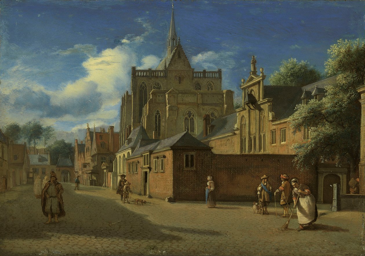 Il Dom e il Domhof, Colonia da Jan van der Heyden