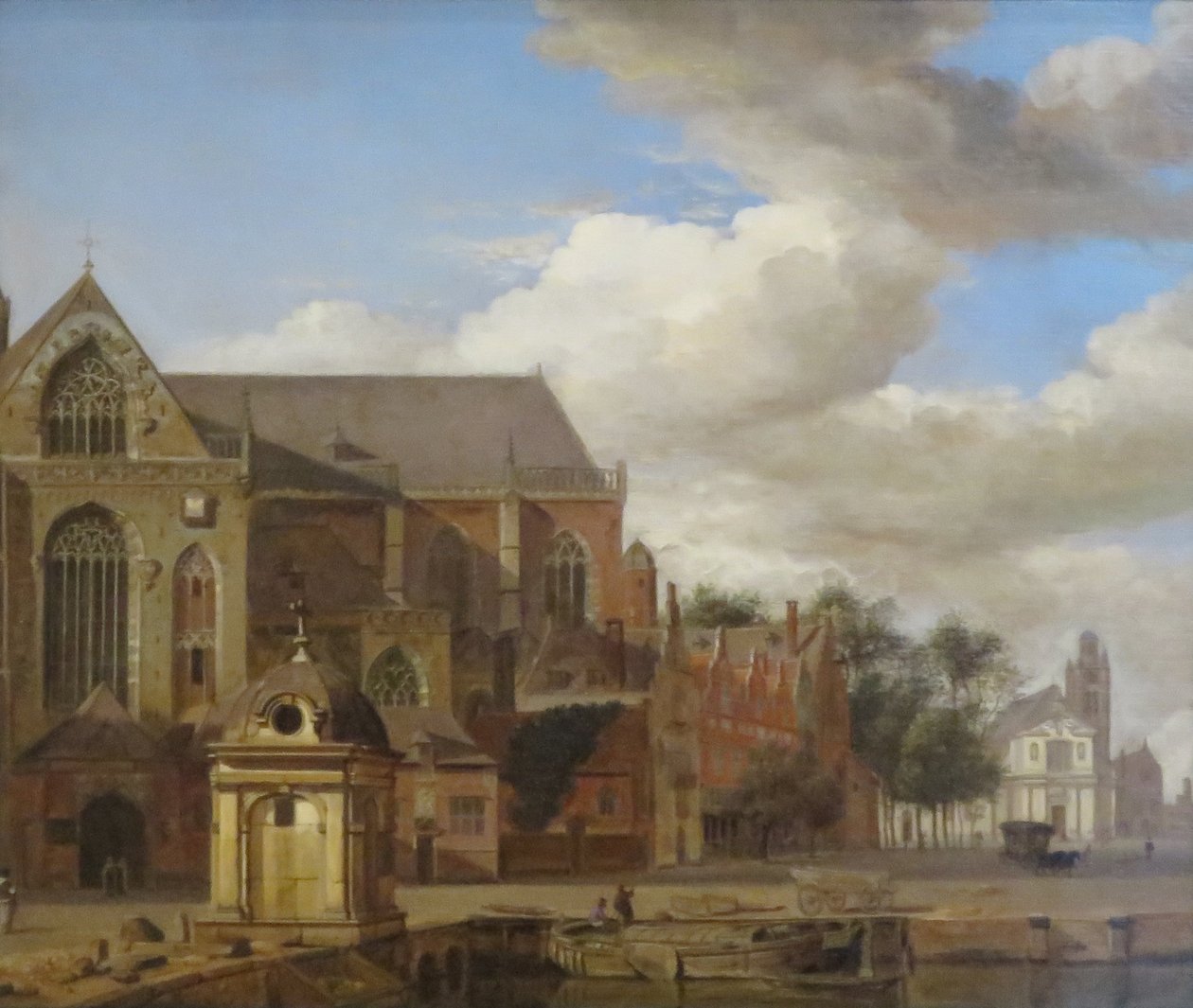 Paesaggio urbano da Jan van der Heyden