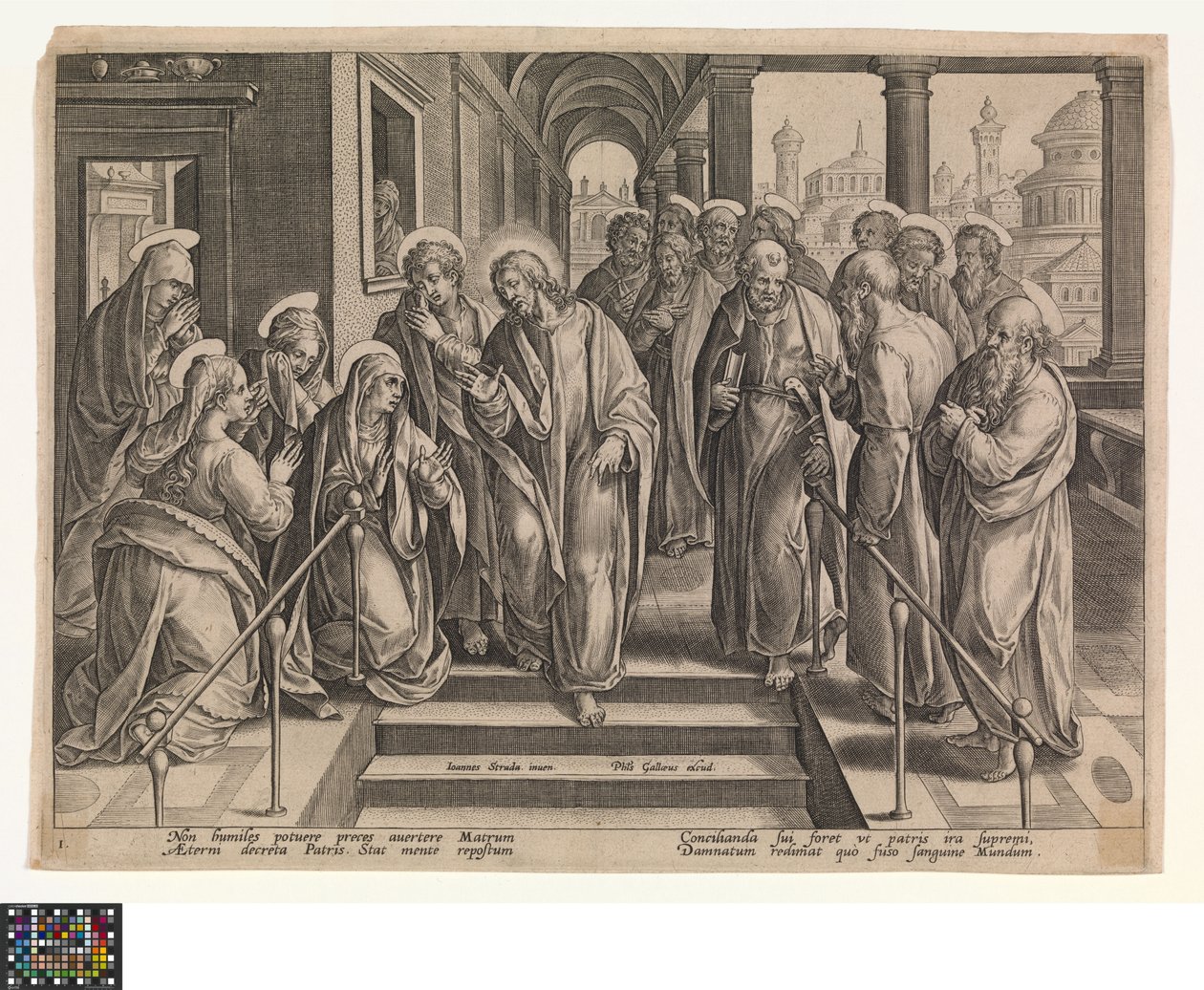 Cristo annuncia la sua Passione da Jan van der Straet