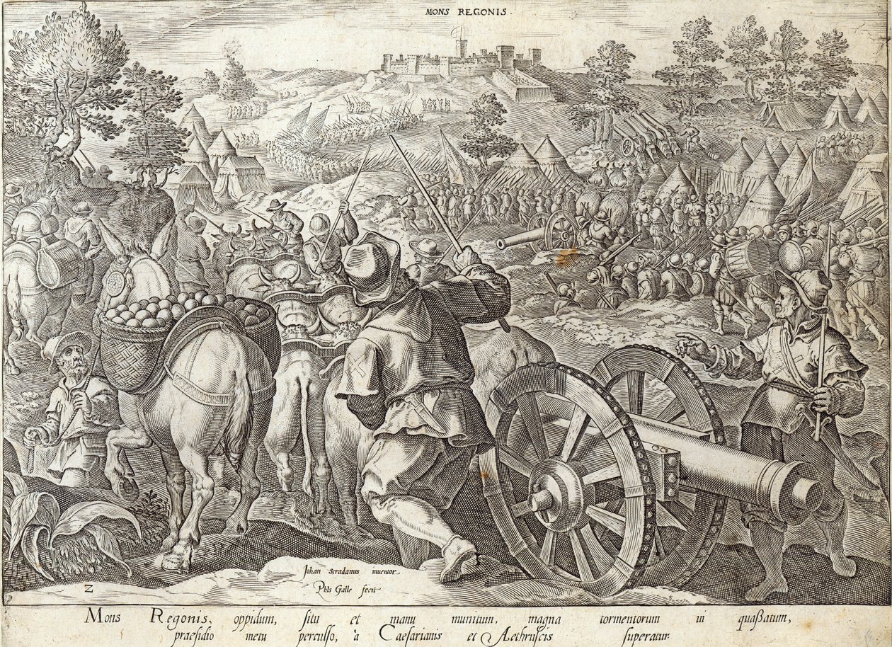 La battaglia di Mons Regionis, tavola da 