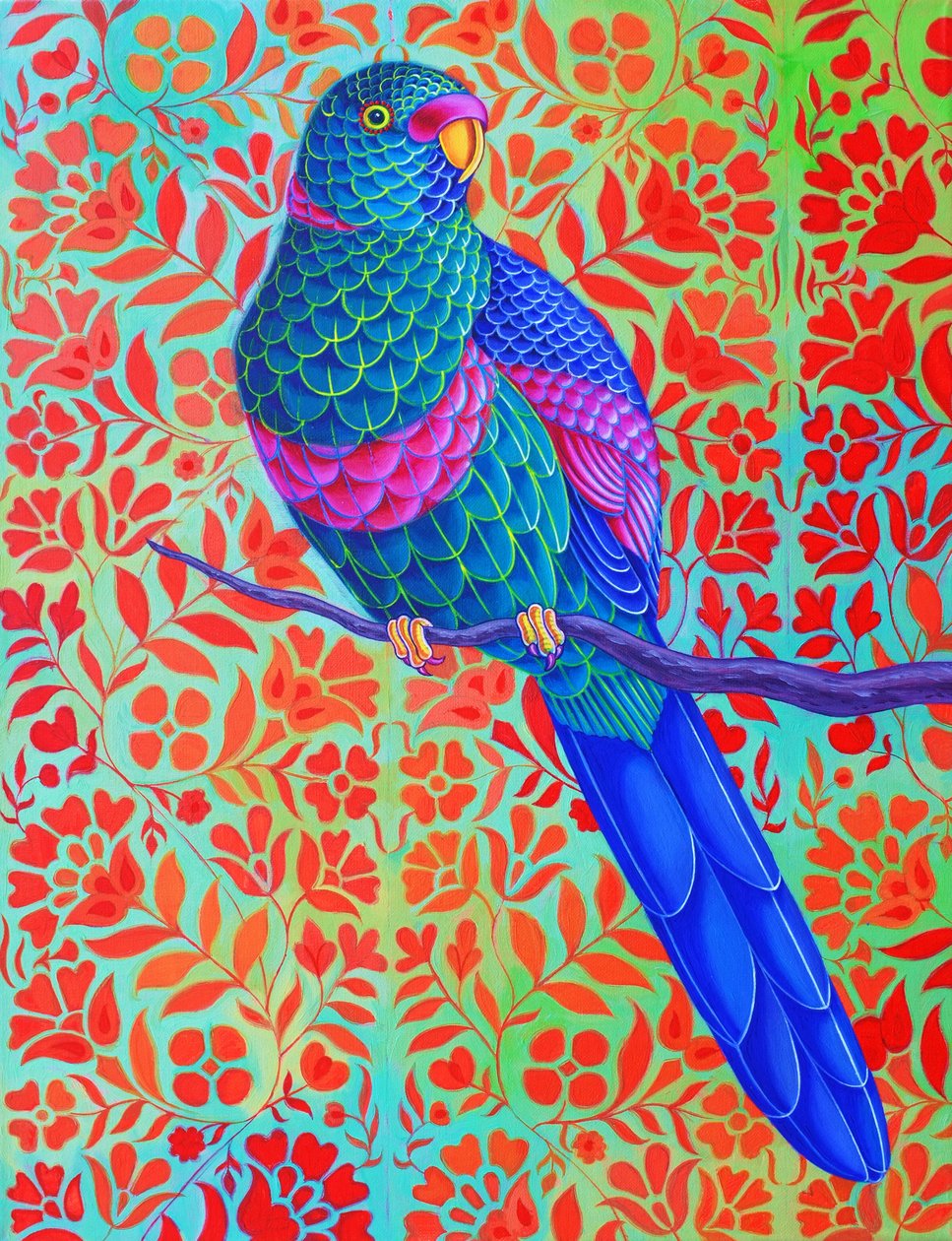 Pappagallo blu, 2015 da Jane Tattersfield