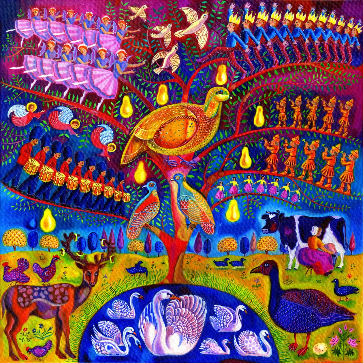 I Dodici Giorni di Natale, 2010 da Jane Tattersfield