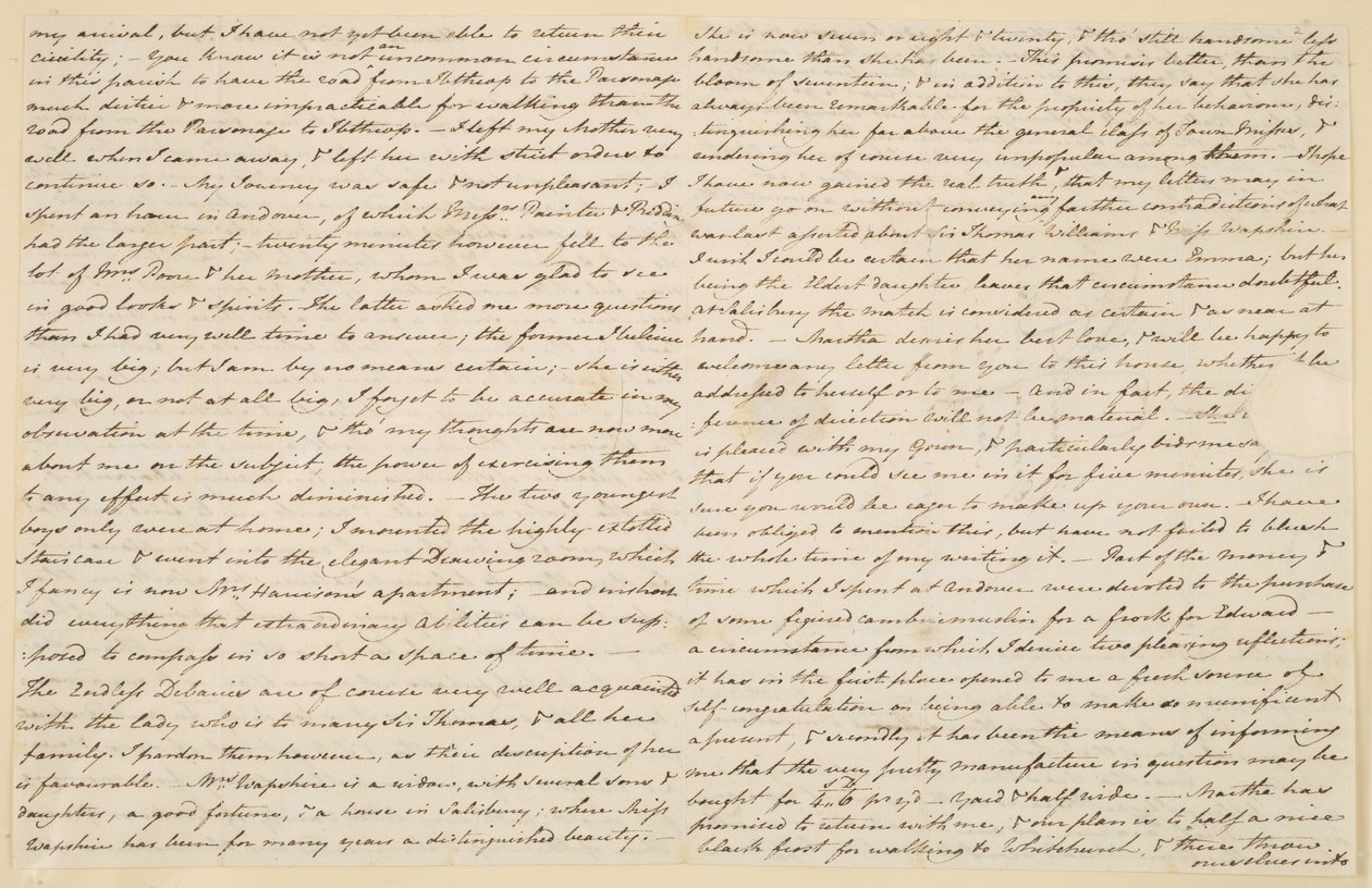 Lettera di Jane Austen alla sorella Cassandra, 30 novembre 1800 da Jane Austen