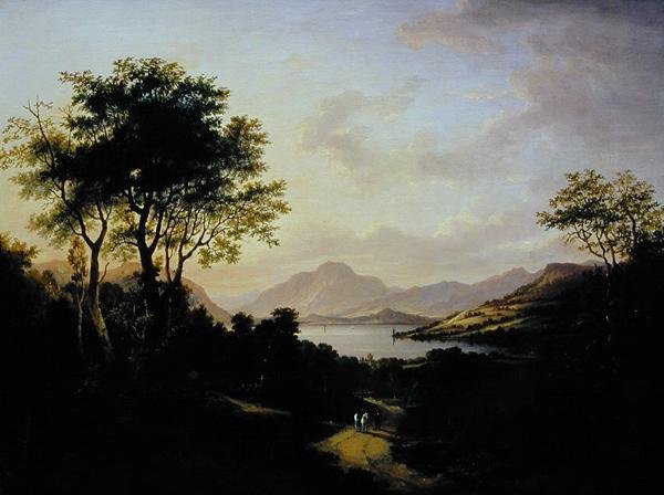 Veduta estesa di Loch Lomond, vicino a Dumbarton da Jane Nasmyth