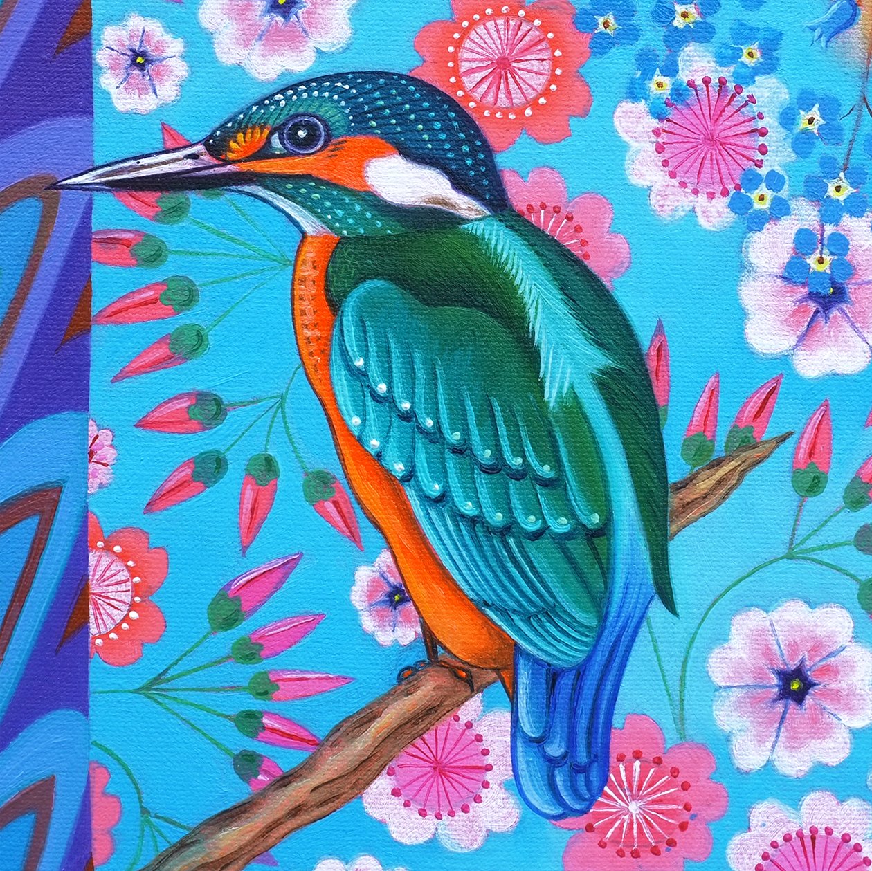 Martin pescatore, 2016 da Jane Tattersfield